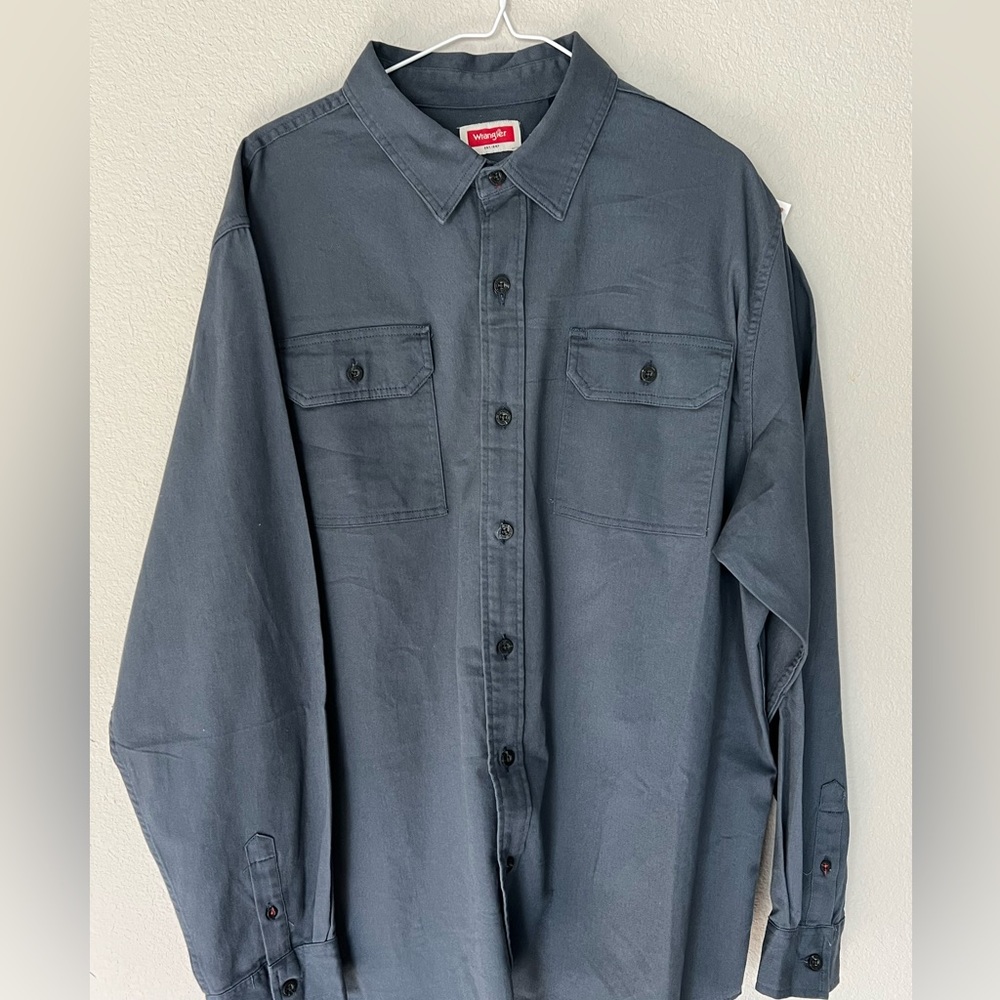 Wrangler long sleeve button up